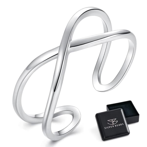 Silver universell oändlighetsteckenring 925 silver