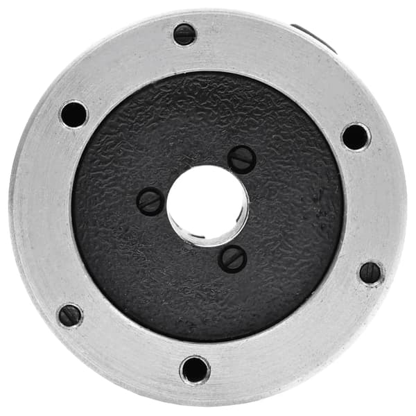 vidaXL Självcentrerande svarvchuck, 3 käftar, 80 mm, stål