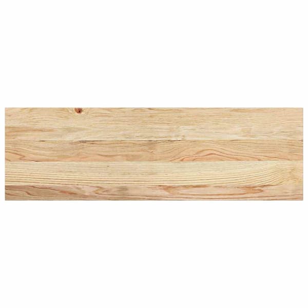 vidaXL trappetrin, 2 stk. ubehandlede, 80x30x2 cm massivt egetræ