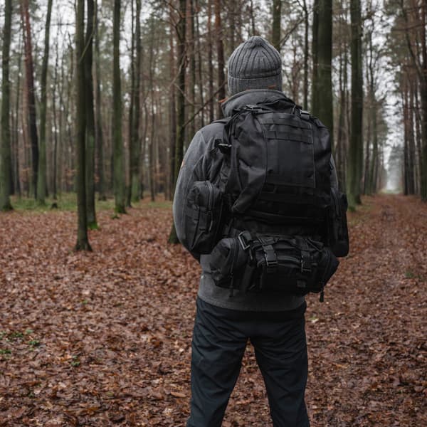 Retkireppu OFFLANDER survival combo 38l musta