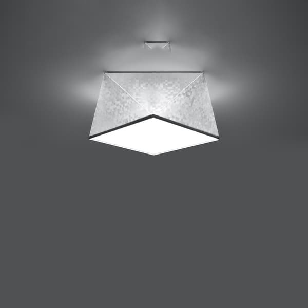 HEXA 1 E27 SØLV LOFTSLAMPE SOLLUX SL.0688