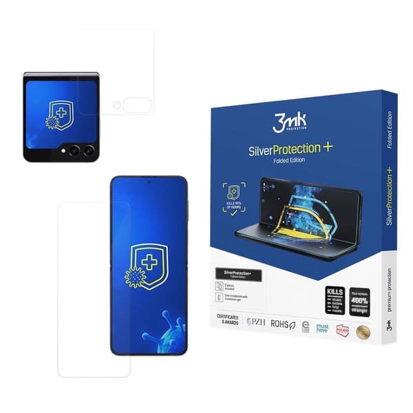 Samsung Galaxy Z Flip 5 - 3mk SilverProtection+ Foldet udgave