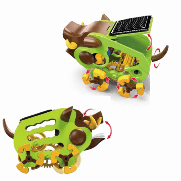 Solar robot för barn utbildningsleksak DIY att montera