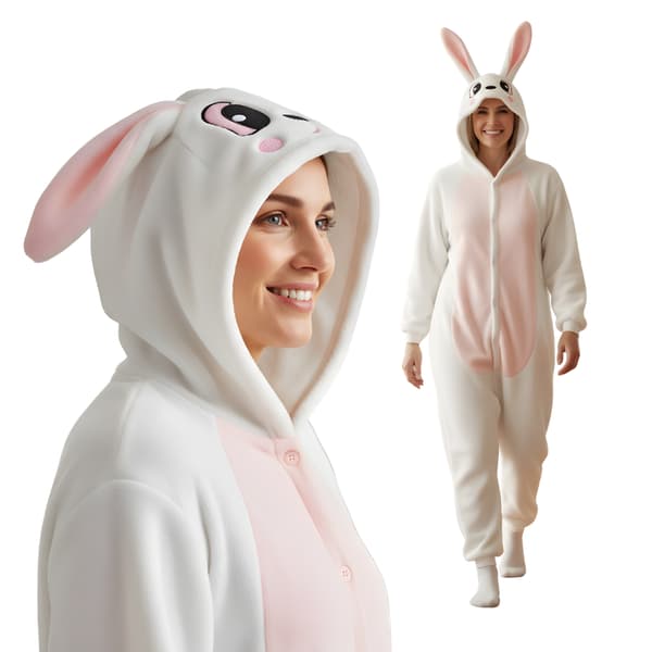 Onesie Kigurumi Pyjama-asu Rabbit L: 165-175cm