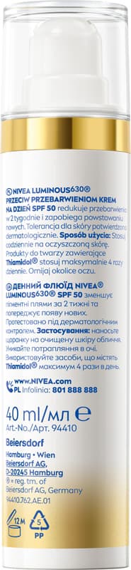 NIVEA Cellular dagcreme mod misfarvning SPF 50 40 ml