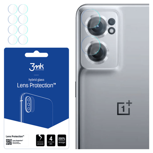 OnePlus Nord CE 2 5G - 3mk linsebeskyttelse