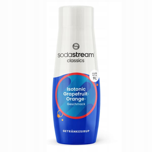 x Sodastream-sirap Lipton iste Persika + isoton Grapefrukt Apelsin