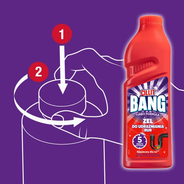 004560 Cillit Bang Turbo putkigeeli 1L