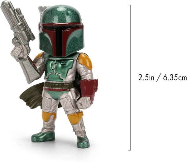 JADA STAR WARS-FIGURIGER 6 CM, 4 ST. 9336702314