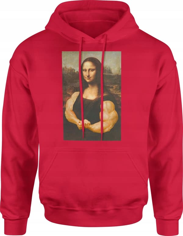 MONA LISA BICEPS HERRROLIG TRÖJA FÖR GYMET FÖR BODYBUILDER