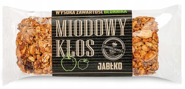 Bar MIODOWY KŁOS med honning og æbleflager 45 g