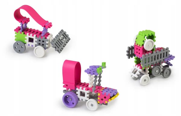 Marioinex Mini Constructor -kiekot, 140 kpl, tytöt