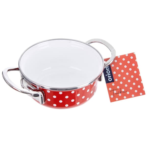 Emaljeret gryde TECKA 14 cm, 650 ml