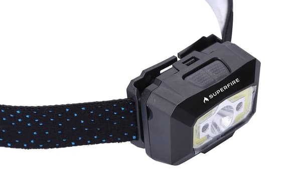 Superfire X30 pannlampa, 340 lm, USB