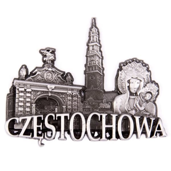 Jääkaappimagneti panorama Częstochowa
