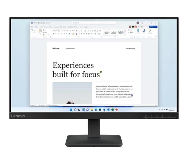 Monitor LENOVO L24-4E 23.8 FHD IPS 4ms 100Hz Sort