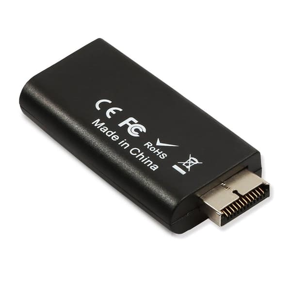 PlayStation PS2 til HDMI + audio jack 3,5mm konverter adapter