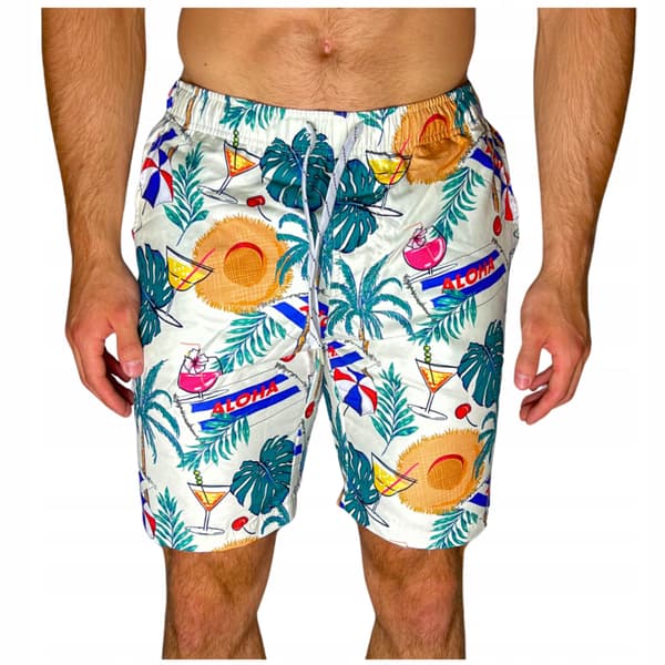Nuorten havaikilaiset uimashortsit verkko slim M