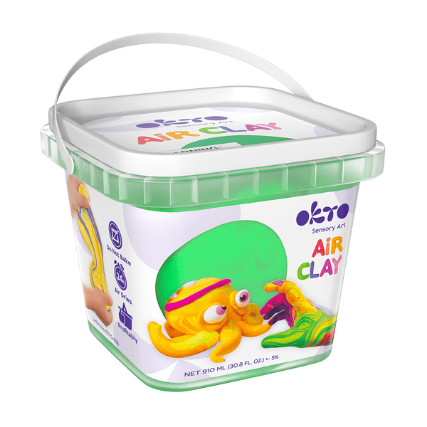 Grön Play-Doh 910ml Okto För Barn