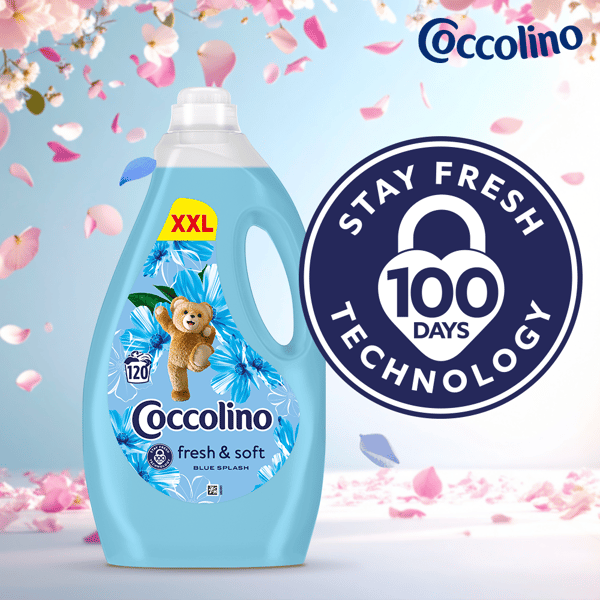 Coccolino 3L Fresh&Soft sininen Splash