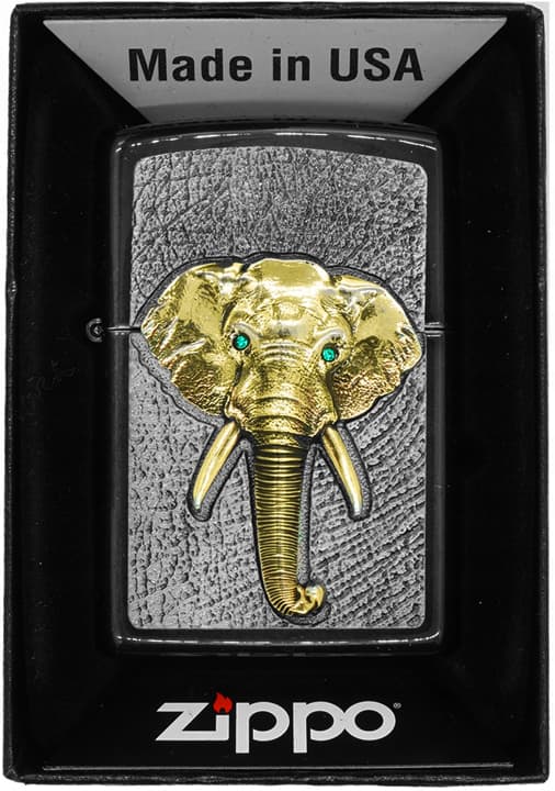 Zippo elefant TRI farvelighter 2006551