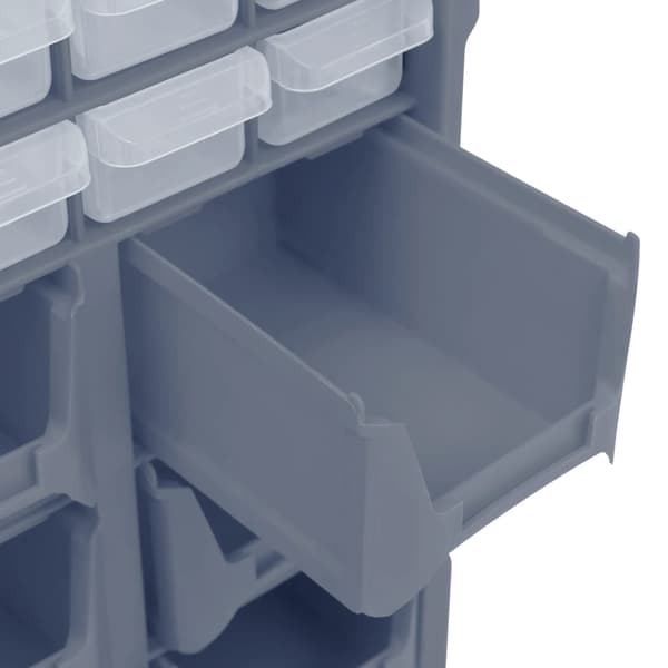 vidaXL organizer med 39 skuffer, 38x16x47 cm