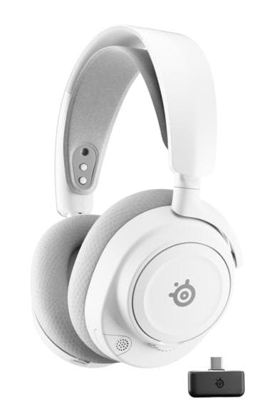 Trådløse headphones STEELSERIES Arctis Nova 7P Gen 2 Hvid