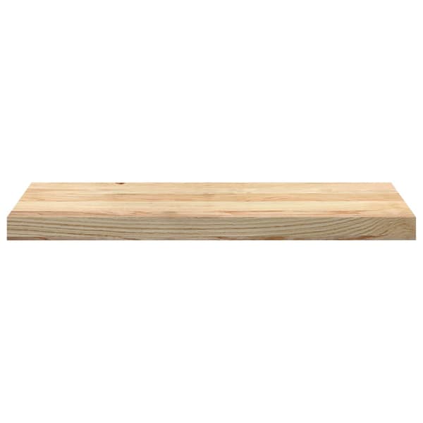 vidaXL Trappsteg, 2 st. obehandlade, 70x30x2 cm massiv ek