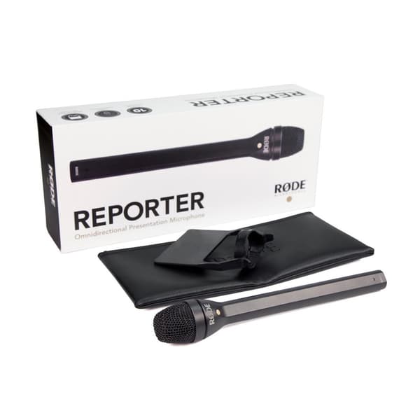 RODE REPORTER - Reportterimikrofoni suojuksella