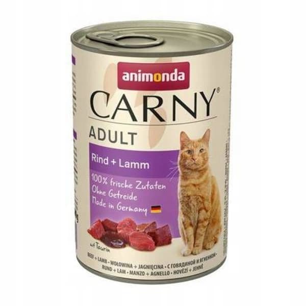 Animonda Carny våtfoder för vuxna katter, blandade smaker, 12x400g