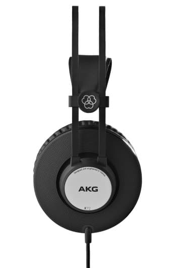 AKG K72 On-Ear Lukkede Studiehovedtelefoner, Hvide