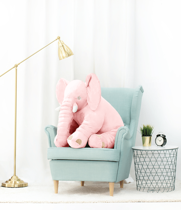 Elefant IKEA JATTESTOR 70 cm - pink