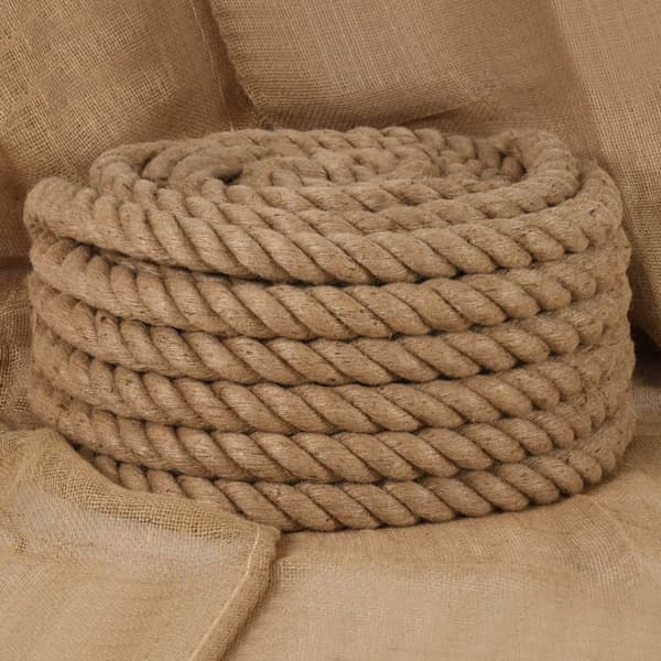 vidaXL jute reb, 10 m langt, 36 mm tykt