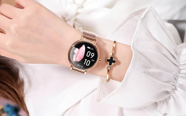 DAME SMARTWATCH Rubicon RNBE64 - BLODTRYKSMÅLER, PULSOXIMETER (sr013d)