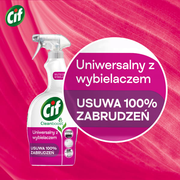 448355 CIF Spray Kraft Blegning 750ml