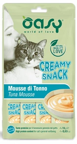 Oasy | Cremet snack | 4x15g - Tun 4x15g