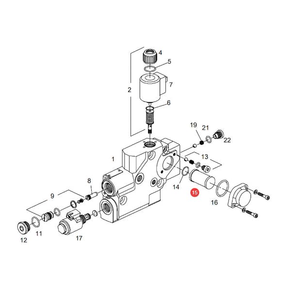 H42 Mann-suodattimen hydrauliikkasuodatin