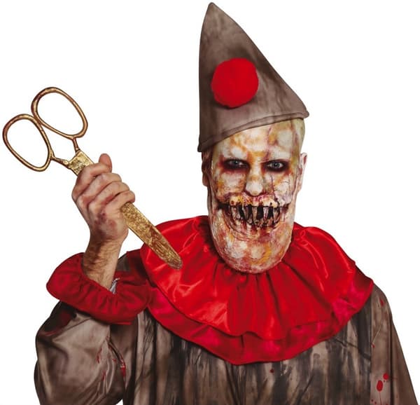 Halloween Ball Killer Clown Scissors 25cm