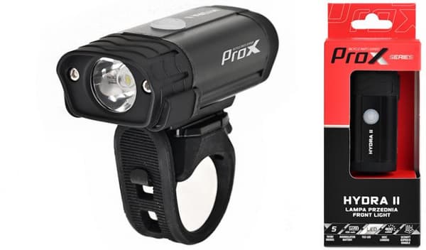 PROX HYDRA II ETUVILJA 400Lm, 1100mAh, USB-C