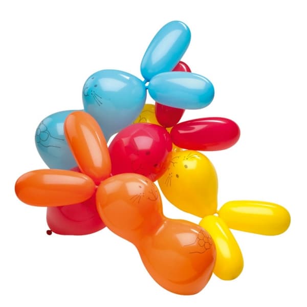 Kanin-ballonger, 4 st.