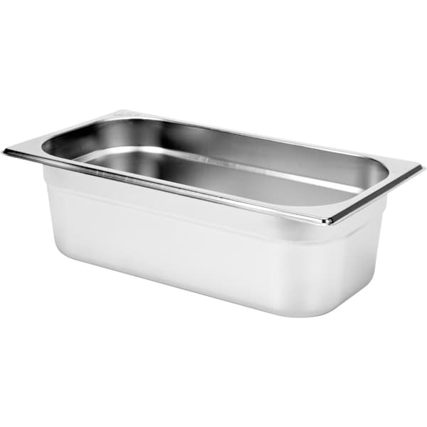 Gastronormbeholder 4L - GN1/3, H100MM - rustfrit stål - YG-00273