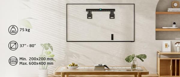 TV-beslag ISY ITV-1400 Sort