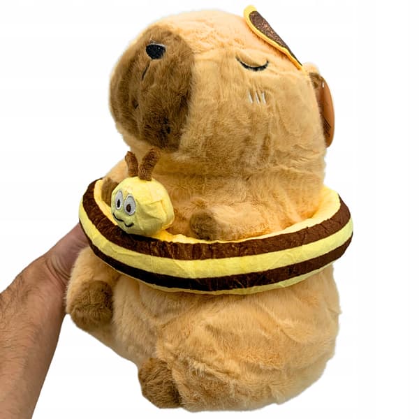 Pehmolelu Kapybara Pieni Mehiläinen 30cm