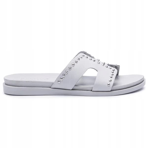 INUOVO FLIP-FLOPS I LÄDER GRÅ 36 3U1G3*