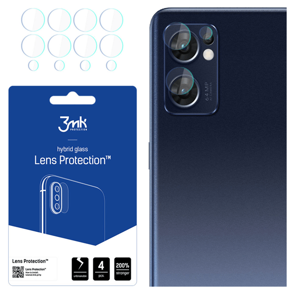 Oppo Find X5 Lite - 3mk linsskydd