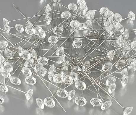 Diamant 10,5 mm på en 64 mm stift, förpackning ca 90 st. - 1 förpackning.