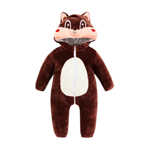 Pyjamasdräkt Ekorre Baby 80: 65-75 cm