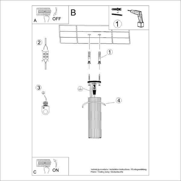 DOWNLIGHT RAV 1 GU10 GULD ALU LUMILO 15.171.50