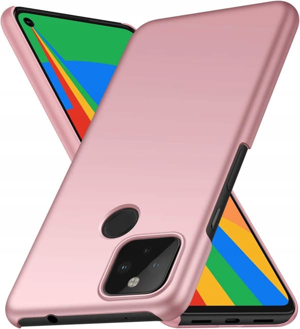MATTA VAALEANPUNAINEN SUOJA GOOGLE PIXEL 5A 5G:LLE