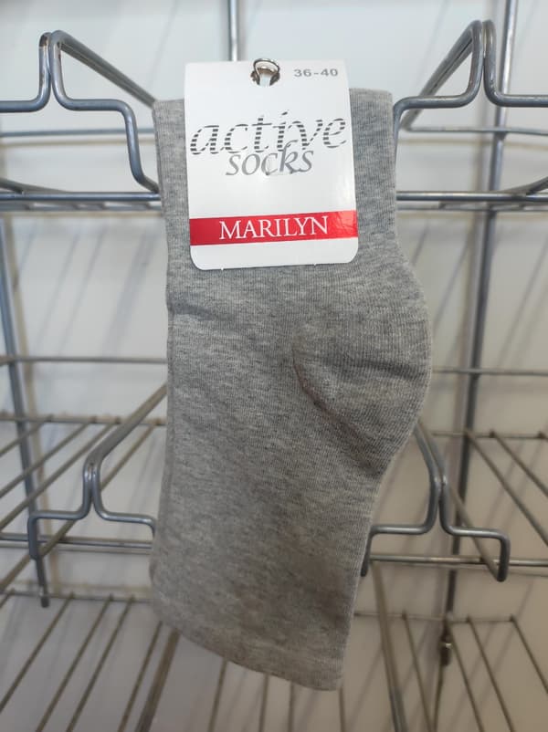4-pack damsockor FORTE 58 MARILYN ljus melang